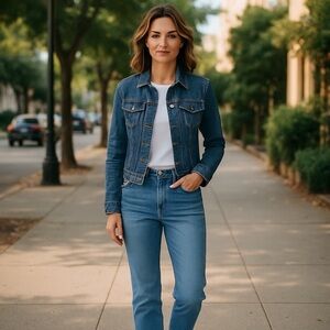 AEO American Eagle Denim Jacket Size Small